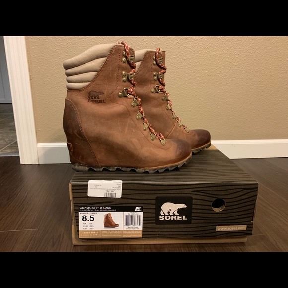 Sorel Conquest Wedge Elk - Picture 4 of 5